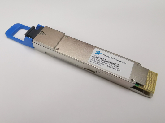 Connecteur optique de l'émetteur-récepteur 400G 2km DR4+ MPO de fibre de QSFP-DD MSA