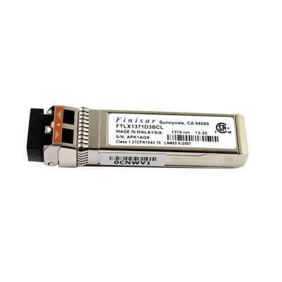 Module optique 1310nm 220M Fast Ethernet SFP+ de Finisar FTLX1371D3BCL SFP+