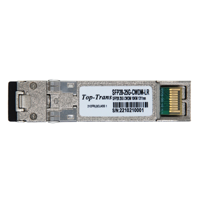 Émetteurs-récepteurs du module CWDM SFP de TCM-SFP28-LR-XX 1270-1370NM 25G SFP28