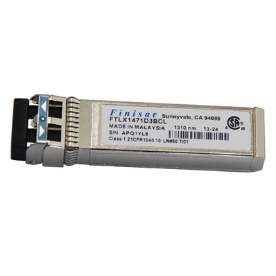 Module optique original de Finisar FTLX1471D3BCL 10G SFP+ 10km