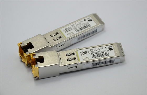 Émetteur-récepteur 1000base T 100M des réseaux GLC-T d'en cuivre de Cisco SFP 1G