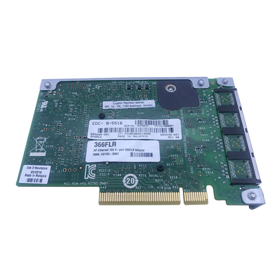 Adaptateur serveur Ethernet 366FLR Intel 4 Ports 1 Go Carte d'interface réseau Nic